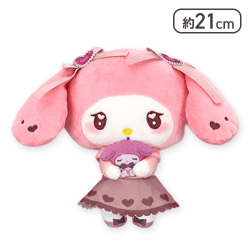 【マイメロディ】マイメロディ・クロミ うるうるハートぬいぐるみ