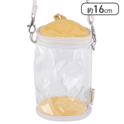 【イエロー】推し活 ぬいぐるみクリアバッグ 