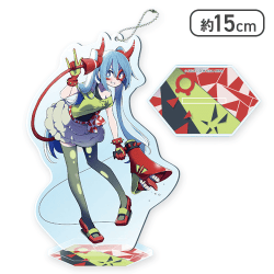 【DE:MONSTAR】初音ミクシリーズ スタンド付ビッグクリアキーチェーン“シャイニー＆DE:MONSTAR”