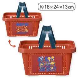 【ミッキー&ドナルド(レッド)】ドナルドダック ミニメッシュカゴ