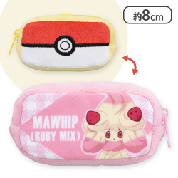 【マホイップ(ルビーミックス)】ポケットモンスター ミニスクエアポーチ