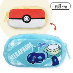 【テラパゴス】ポケットモンスター ミニスクエアポーチ