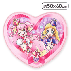 【こむぎ×いろは】わんだふるプリキュアダイカットマット