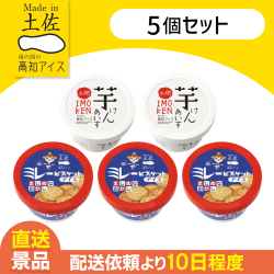 【5個セット】高知のおやつアイス