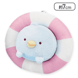 【ぺんぎん(本物)】すみっコぐらし うきわマスコットキーチェーン