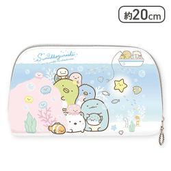 【岩陰】すみっコぐらし すみっコとうみっコ クリアマルチポーチ