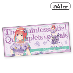 【二乃】五等分の花嫁 大判ラバーマット summer time
