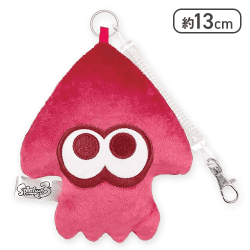 【単品配送不可】【いかピンク】スプラトゥーン3ダイカットパスケース