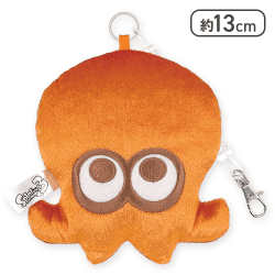 【単品配送不可】【たこオレンジ】スプラトゥーン3ダイカットパスケース