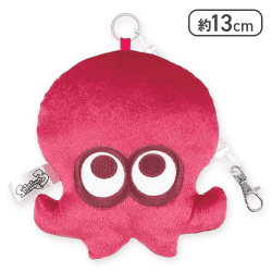 【単品配送不可】【たこピンク】スプラトゥーン3ダイカットパスケース