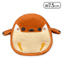 【ちゅんすけ】ふくふくことりおすわりポーチ