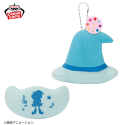 【あいこ(ブルー)】ジャ魔女どれみ 魔女見習いのぬいぐるみ帽子ポーチ