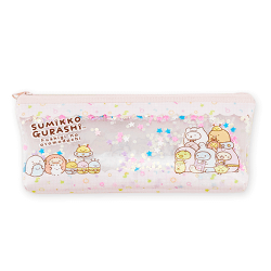 【ピンク】すみっコぐらし ふしぎなおともだち キラキラクリアポーチ