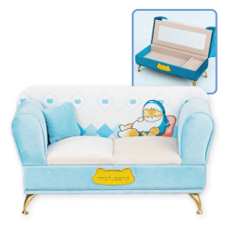 【ライトブルー】mofusand ソファー型ジュエリーボックス