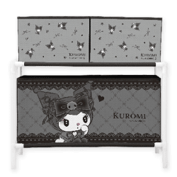 【クロミ】マイメロディクロミ 真夜中のメロクロ3ボックス付き収納ケース