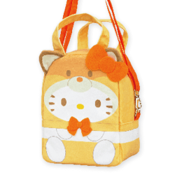 【ハローキティ】サンリオキャラクターズ フォレストどうぶつ2-WAYふわふわバッグ