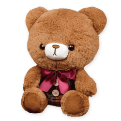 【ブラウン】クラシックタータンベア 30cm