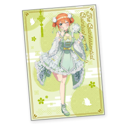 【単品配送不可】【四葉】五等分の花嫁 大判タオルケット 中華ロリィタ