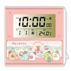 【コーラル】すみっコぐらし電波クロック７(ホテルニューすみっコ)