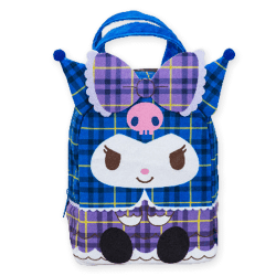 【クロミ】サンリオキャラクターズ チェック×チェックふわふわバッグ2