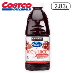 カークランドシグネチャー クランベリー＆フルーツミックス濃縮還元ジュース※賞味期限:2025/03/09