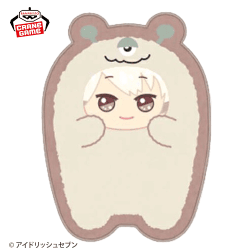 【単品配送不可】【棗巳波】アイドリッシュセブン ダイカットハンドタオル-アイナナパレード-vol.2