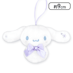 【パープル】シナモロール パステル雪だるまマスコット