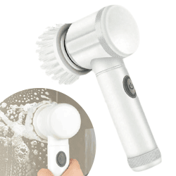 【ホワイト】3in1 コードレス電動ブラシ