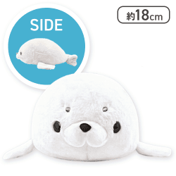 【単品配送不可】【アザラシ】すいぞくかんのなかま ぬいぐるみ