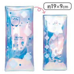 【ホバリング(縦)】星のカービィ クリアオーロラポーチ