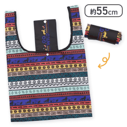 【ライオン・キング(ブラック)】ライオン・キング コンパクトエコバッグ