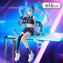 初音ミク ぬーどるストッパーフィギュアーネオンサイバーー