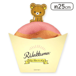 【リラックマ】リラックマ リラックマデリ ドーナツ風タオル