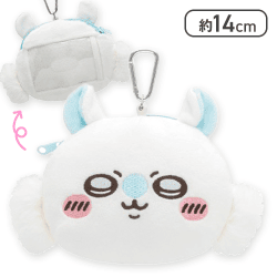 【モモンガ】ちいかわ ぬいぐるみパスケースポーチ2