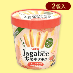 Jagabee太めホクホクたらこバター味バーレルBOX※賞味期限:2025/05/31