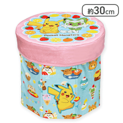 【水色】ポケットモンスター プラチナムザッカ折り畳みボックスチェアー