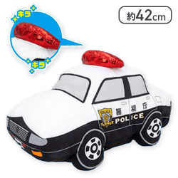 【パトロールカー】トミカ 特大サイズぬいぐるみ キラキラver. vol.2