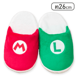 【アルファベット】マリオ＆ルイージRPG ブラザーシップ！ ニコイチスリッパ