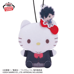 【ハローキティ】ハイキュー!!×サンリオキャラクターズ ぬいぐるみマスコットvol.2