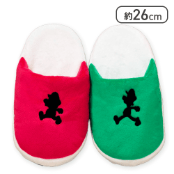 【シルエット】マリオ＆ルイージRPG ブラザーシップ！ ニコイチスリッパ