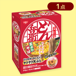 【天ぷらそば】どん兵衛トリプルミドルBOX※賞味期限:2025/04/18