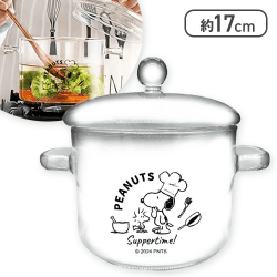 スヌーピー ガラスクッキングポット