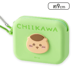 【くりまんじゅう】ちいかわミニシリコンポーチ