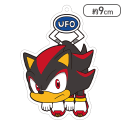 【シャドウ】ソニック・ザ・ヘッジホッグ UFOつままれ クリアキーチェーン