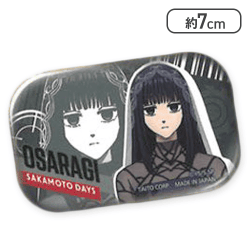 【単品配送不可】【大佛】SAKAMOTO DAYS メタリック缶バッジ