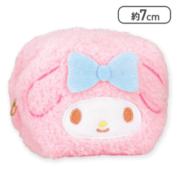 【マイメロディ】サンリオキャラクターズ ふわふわミニキャラメルポーチ