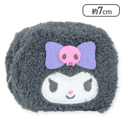 【クロミ】サンリオキャラクターズ ふわふわミニキャラメルポーチ