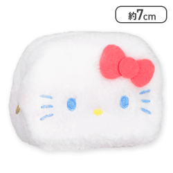 【ハローキティ】サンリオキャラクターズ ふわふわミニキャラメルポーチ