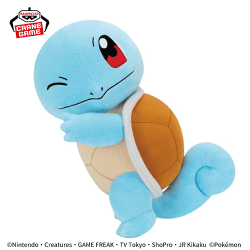 【ゼニガメ】ポケットモンスター もふぐっと ほぺぴたぬいぐるみ-ゼニガメ・ウパー-