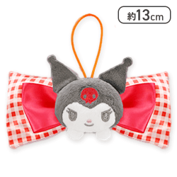【レッド】クロミ ぴょこきゅんカラフルリボン